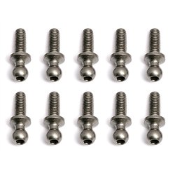 Ballstuds 8 mm long neck