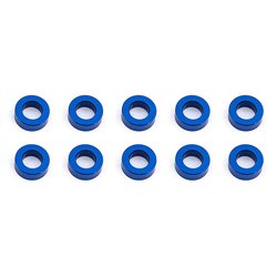Ballstud Washers 5.5x3.0x2.0 mm blue aluminum