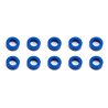Ballstud Washers 5.5x3.0x2.0 mm blue aluminum
