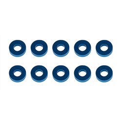 Washers 7.8x3.5x2.0mm blue aluminum