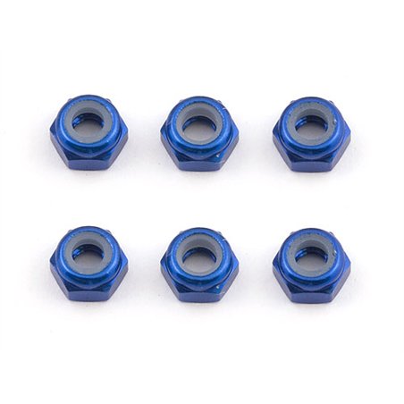 FT Locknuts M3 blue aluminum