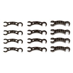 TC7.2 FT Camber Link Mount Shims carbon fiber