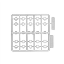 3x7x1mm SPACER, NATURAL
