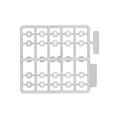 3x7x1mm SPACER, NATURAL