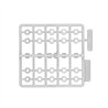 3x7x1mm SPACER, NATURAL