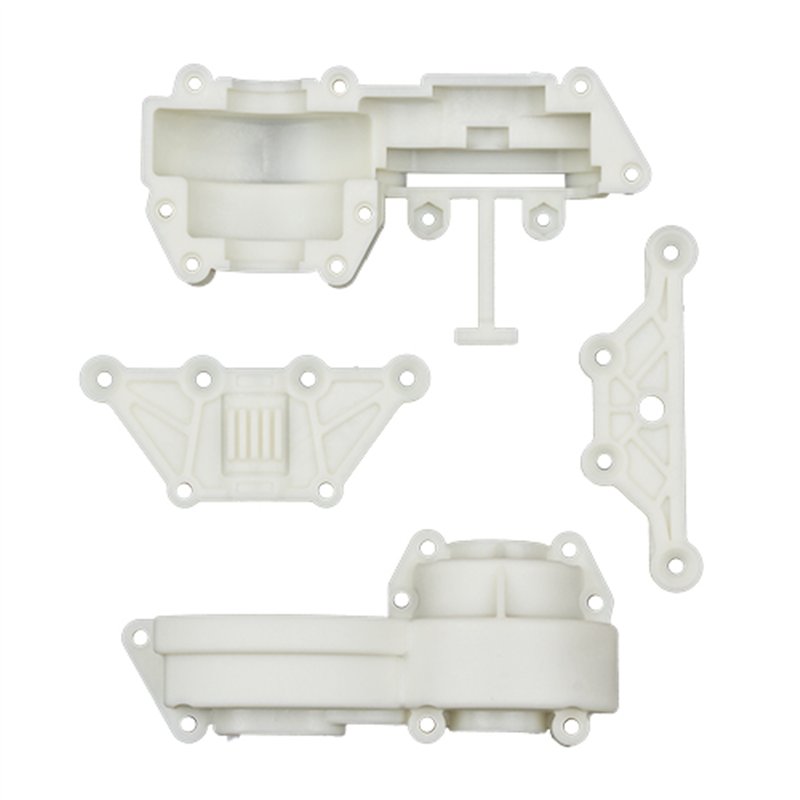 6x6 Motor Mount Gearbox Case Set Natural