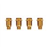 6x6 Aluminum Shock Bodies Gold