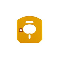 6x6 Motor Mount Plate Gold