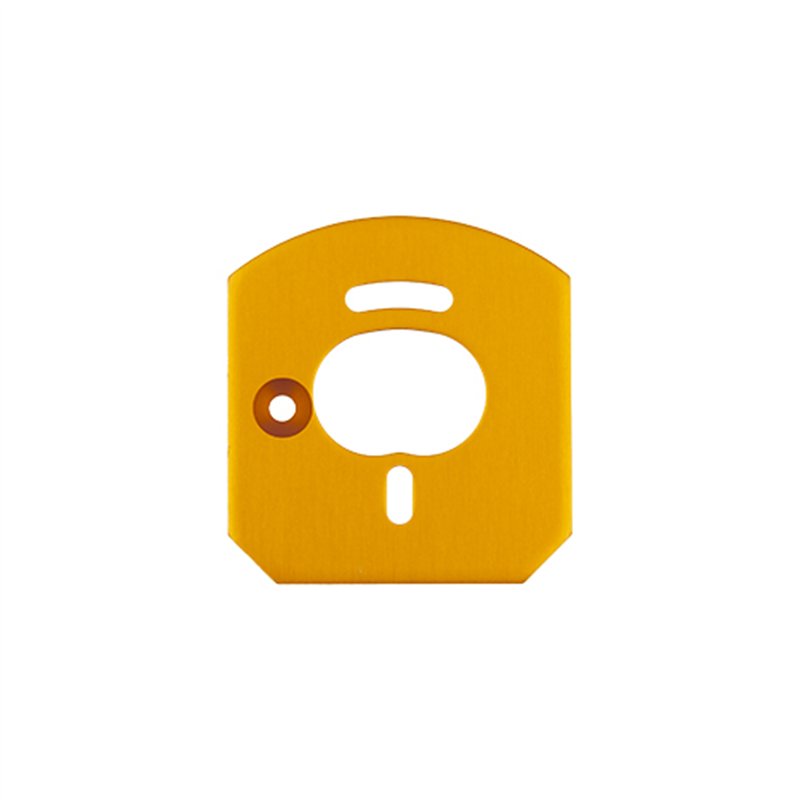 6x6 Motor Mount Plate Gold