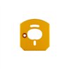 6x6 Motor Mount Plate Gold