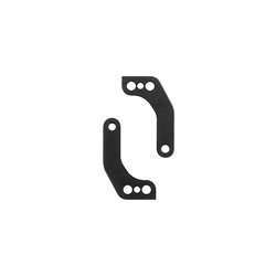 RC10TC8 FT Steering Block Arm Set Front +1mm