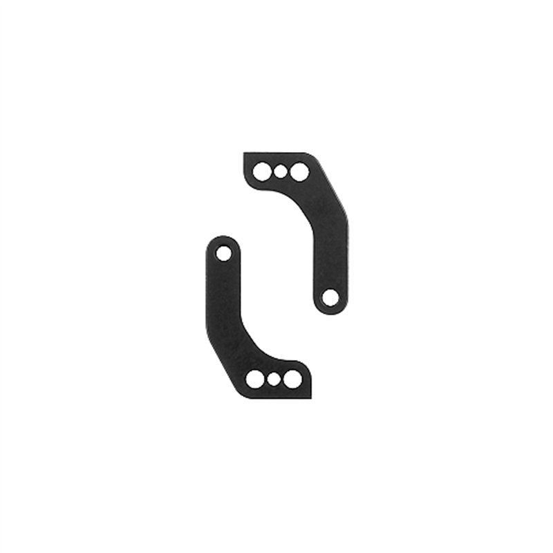 RC10TC8 FT Steering Block Arm Set Front +1mm