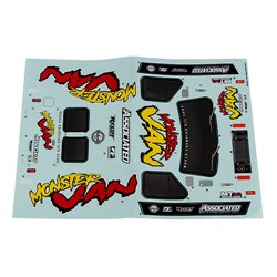 MT12 Monster Van Decal Sheet