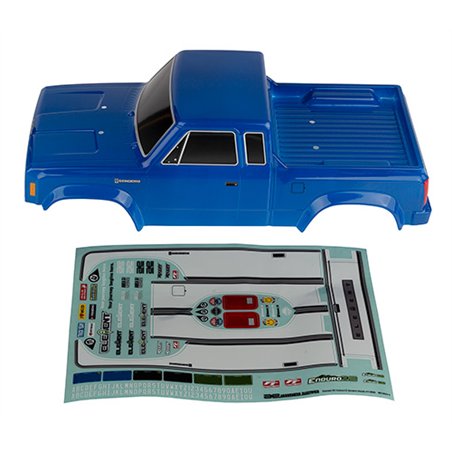 Enduro12 Sendero Body Set, blue, printed