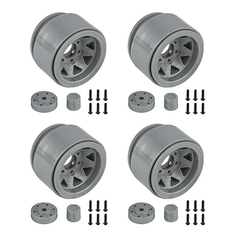 Enduro Trigon Wheels 1.55 in silver color