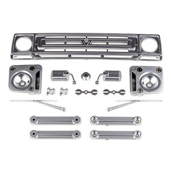 Sendero Body Accessories satin chrome