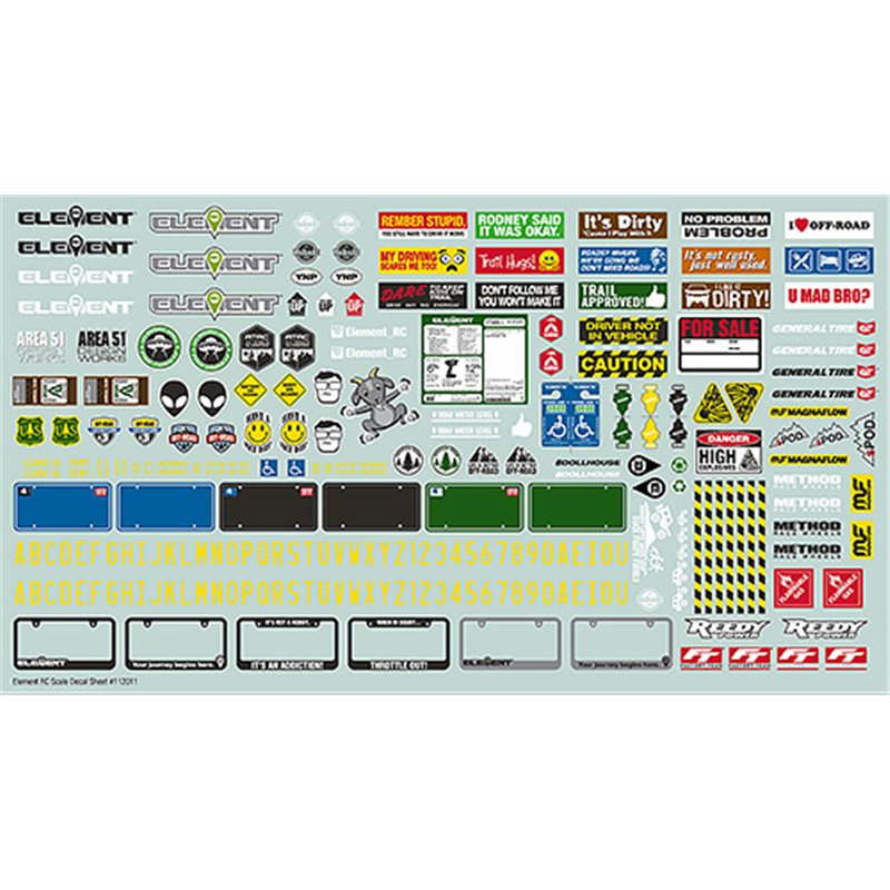 dekalsats Enduro Scale