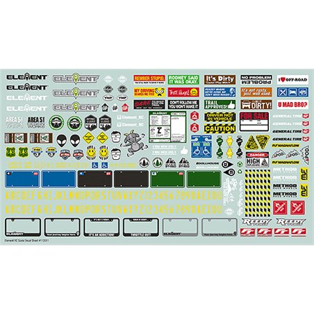 dekalsats Enduro Scale