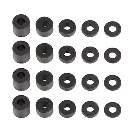 Spacer Set, 3x7mm, plastic
