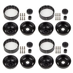 Enduro Steelie Wheels 1.9" black
