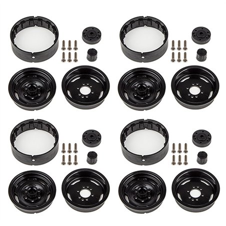 Enduro Steelie Wheels 1.9" black