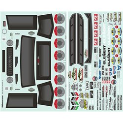 Enduro SE Utron Body Decal Sheets