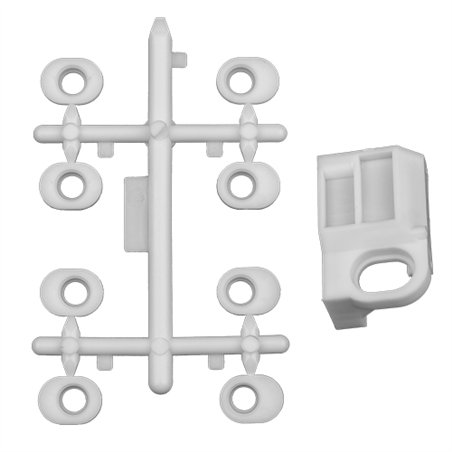 RC12L Bulkhead & Axle Height Inserts