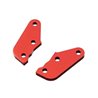 AR340106 Steering Plate B Aluminum Red SENTON (2)