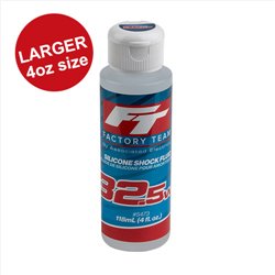 FT Silicone Shock Fluid 32.5wt (388 cSt) 4oz.