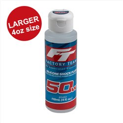 FT Silicone Shock Fluid 50wt (650 cSt) 4oz.