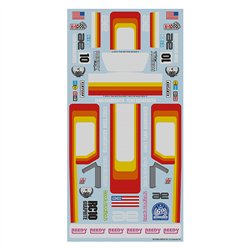 RC10 Graphite Kit Decal Sheet