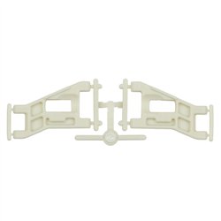 RC10 Front Wide Suspension Arms White