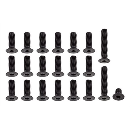 RC10CC 8-32 Screw Set, black