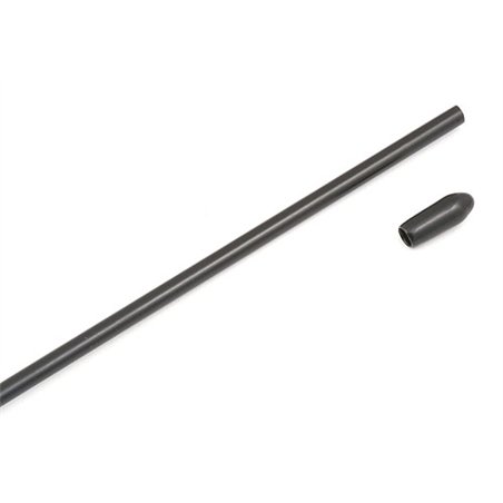 rör till antenn, 304mm, svart