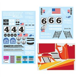 RC10 Jay Halsey WC Decal Sheet