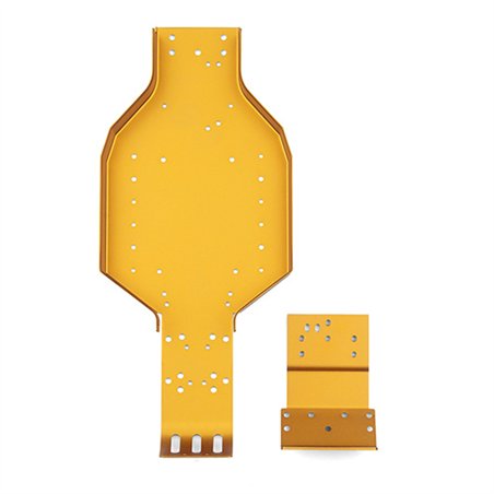 RC10 4WD Chassis Gold