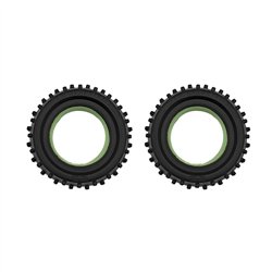 RC10 REAR TIRES, 2.0"