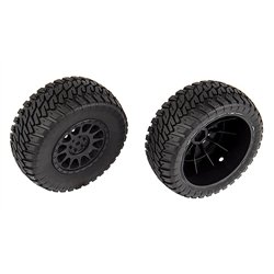 Multi-terrain Tires and Method Wheels mounted