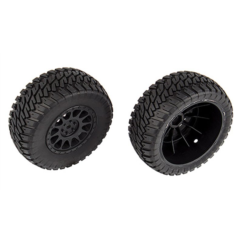 Multi-terrain Tires and Method Wheels mounted