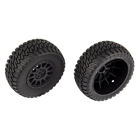 Multi-terrain Tires and Method Wheels mounted