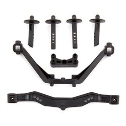 SC6.1 Body Mounts front and rear
