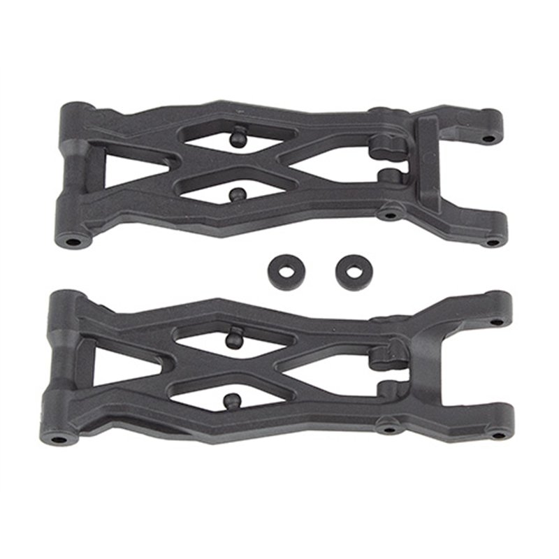 RC10T6.2 FT Rear Suspension Arms gull wing carbon