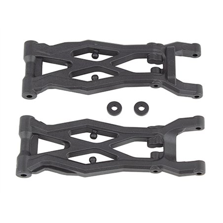RC10T6.2 FT Rear Suspension Arms gull wing carbon