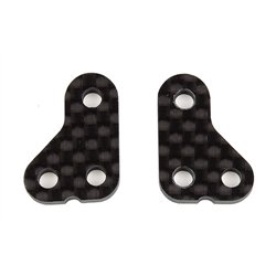 RC10T6.2 Steering Arm +1mm carbon fiber