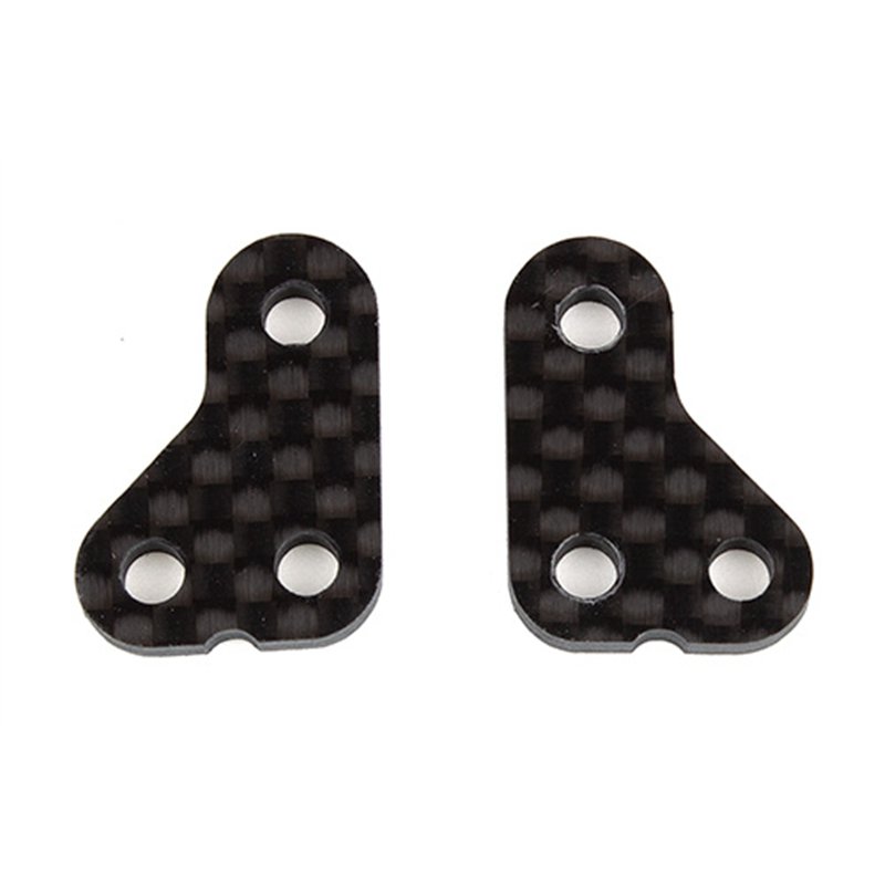 RC10T6.2 Steering Arm +1mm carbon fiber