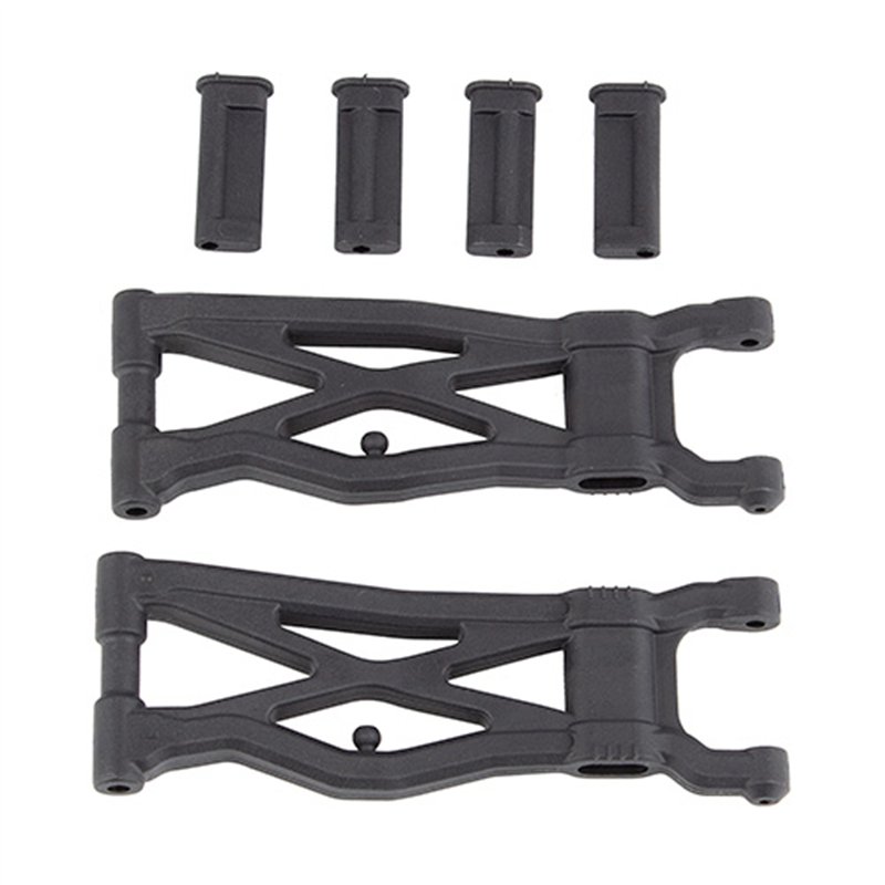 RC10T6.1 FT Rear Suspension Arms carbon