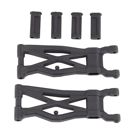 RC10T6.1 FT Rear Suspension Arms carbon