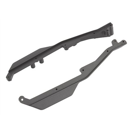 RC10T6.2 FT Side Rails carbon