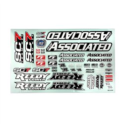 RC10SC7 Decal Sheet