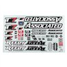 RC10T7 Decal Sheet